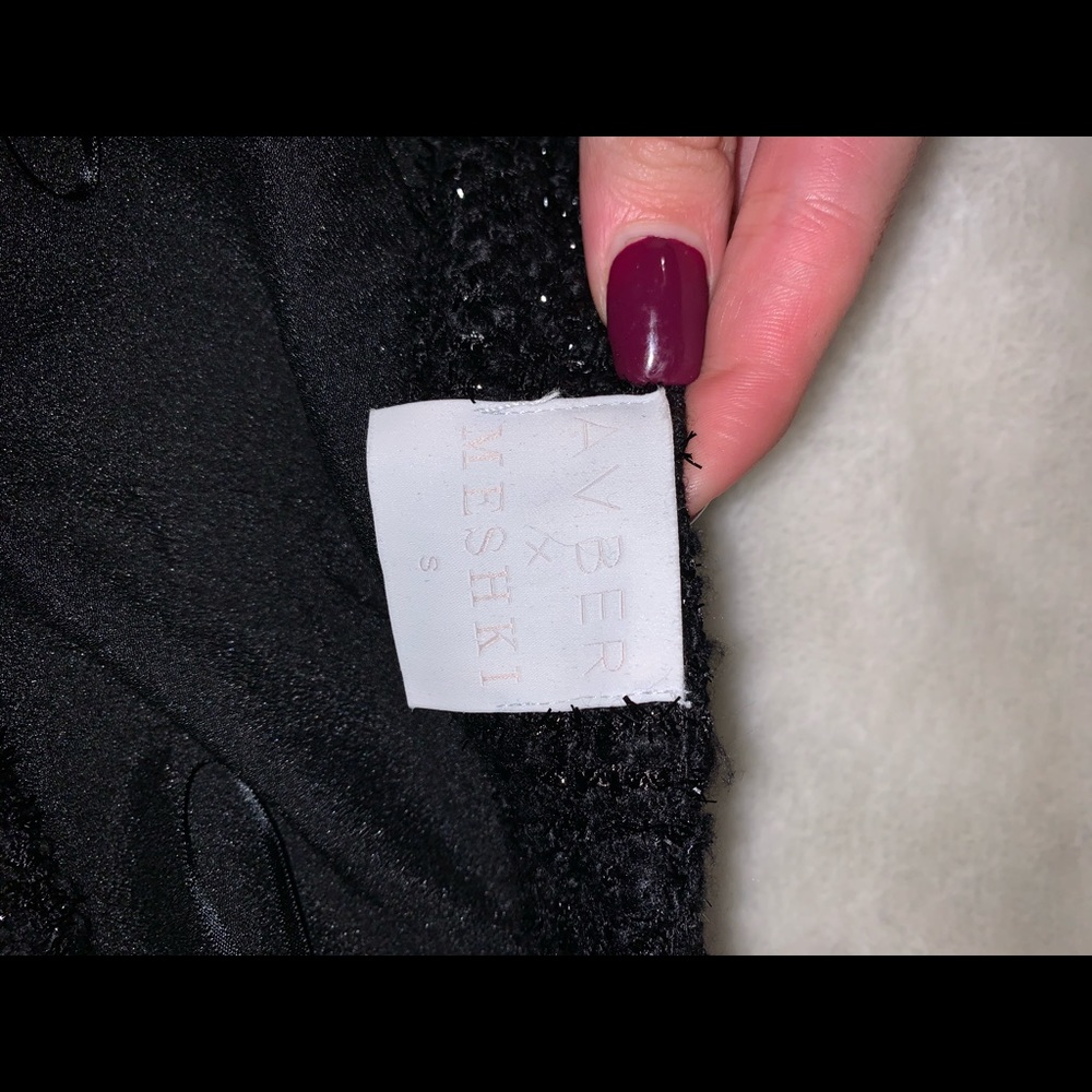 Meshki x Amber Claudia Tweed shorts